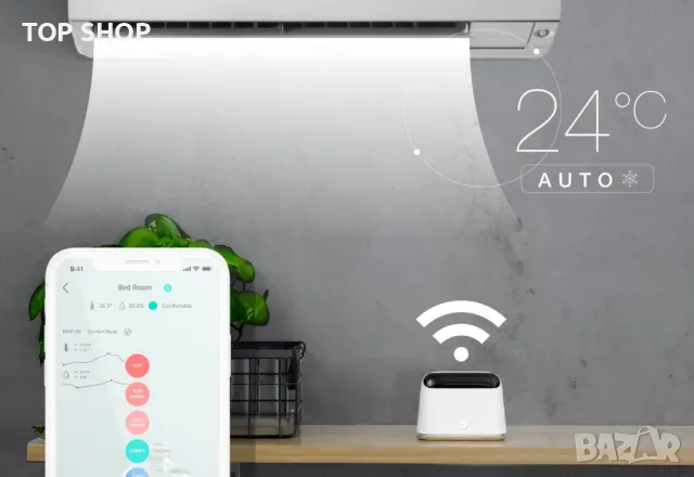 Смарт контролер за климатици/ термопопи Ambi Climate 2, снимка 7 - Климатици - 48494807
