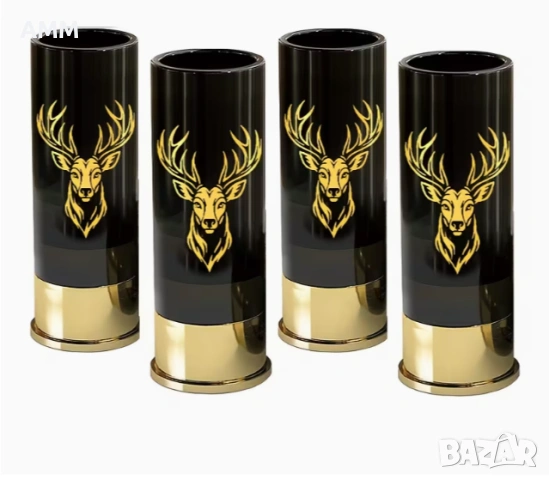 Пластмасови чаши - еленска глава.