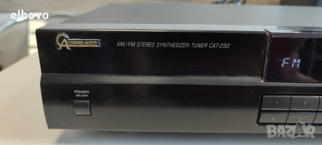 Стерео тунер Conrad Audio CAT-250, снимка 10 - Ресийвъри, усилватели, смесителни пултове - 51051495