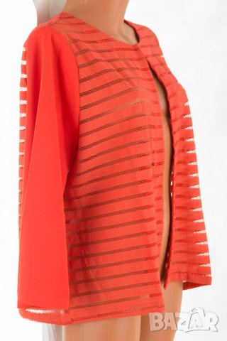 Коралова дамска жилетка марка ODM - 3XL, снимка 4 - Жилетки - 38835829