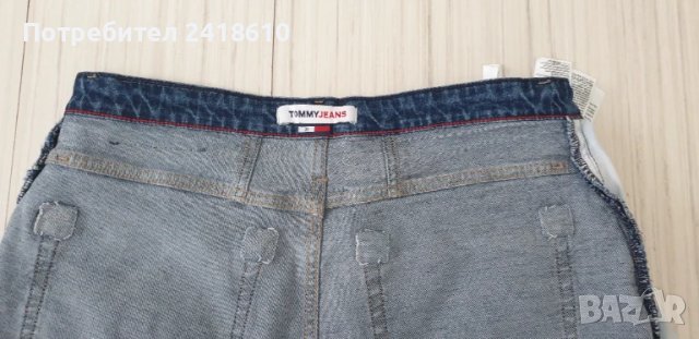 Tommy Hilfiger Mom Denim Jeans Short Womens Size 31 ОРИГИНАЛ! Дамски Къси Дънкови Панталони!, снимка 13 - Къси панталони и бермуди - 50713378