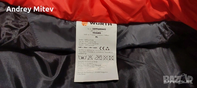 Мъжки зимни якета Wurth, снимка 8 - Якета - 53091400