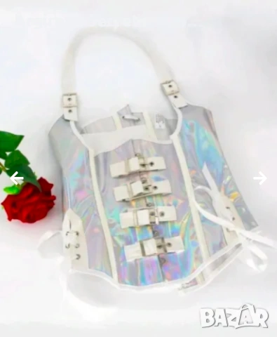 Латексов Корсет от 2части , снимка 3 - Корсети, бюстиета, топове - 54306046