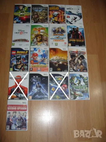 Игри и аксесоари за Nintendo Wii Част 5 - 35лв за брой