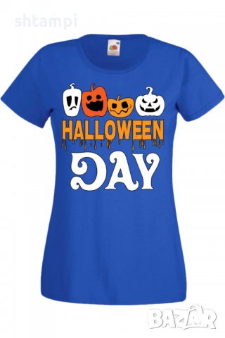 Дамска тениска Halloween Day,Halloween,Хелоуин,Празник,Забавление,Изненада,Обичаи,, снимка 4 - Тениски - 38137732