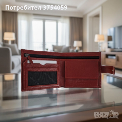 Луксозен кожен портфейл - всички документи и пари на едно място, снимка 2 - Портфейли, портмонета - 52290544