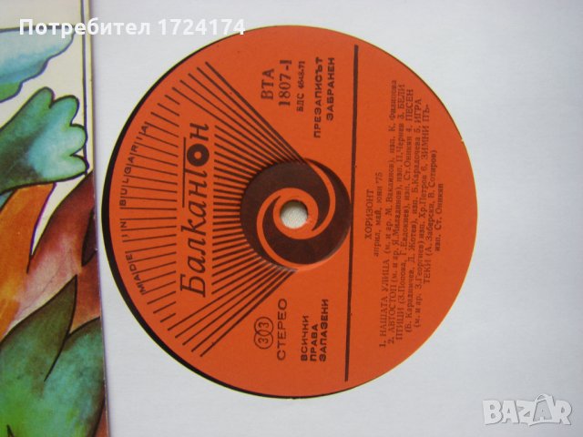 ВТА 1807 - Хоризонт II - април, май, юни '75, снимка 3 - Грамофонни плочи - 31522357