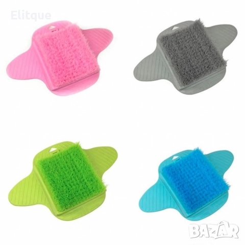 Четка за почистване на ходила със закрепване към пода на банята, снимка 5 - Други - 52862708