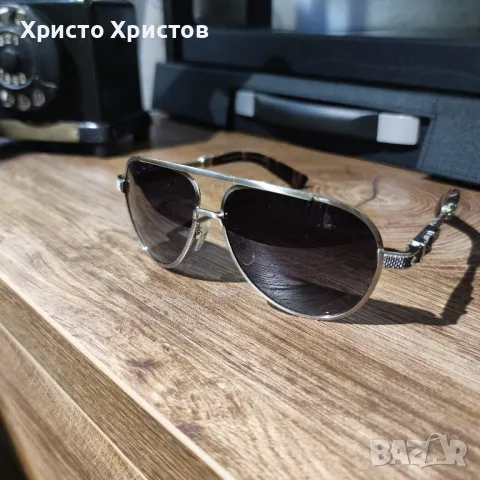 Мъжки луксозни слънчеви очила Chrome Hearts Blade Hummer 2