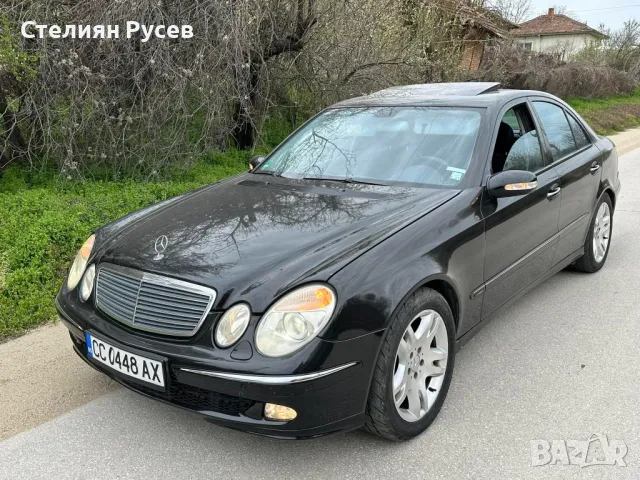 Mercedes-Benz E 320cdi 224hp v6 / 7g tronic / W211 avantgarde - цена 9 400 лв моля БЕЗ бартери 10,20, снимка 1 - Автомобили и джипове - 46614792