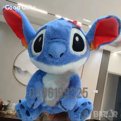 Голям плюшен Стич, 50см Плюшена играчка Лило и Стич Lilo Stitch плюшени
, снимка 2 - Плюшени играчки - 47490701