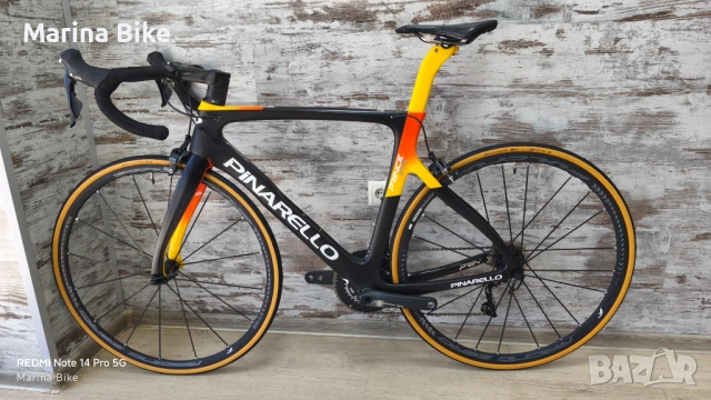 Карбонов шосеен велосипед Pinarello Prince FX Ultegra R8000 Fulcrum Zero Nite Ceramic | 53, снимка 12 - Велосипеди - 54355798