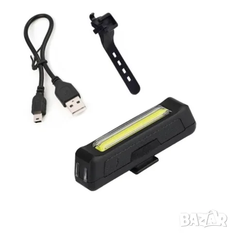 USB COB фар за велосипед с 6 режима