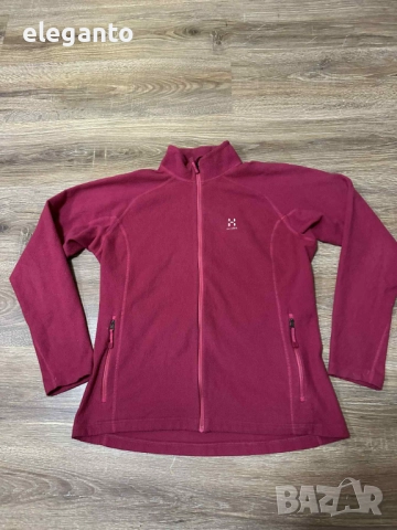 Висок клас дамско поларено горнище HAGLOFS Astro Micro Fleece Polartec Jacket , L размер , снимка 2 - Якета - 52307670