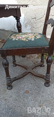 Маса с 4 стола - Дърво, снимка 10 - Маси - 42462201