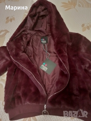 Дамско пухено яке на Even Odd, снимка 3 - Якета - 52142784