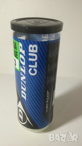 2 тенис топки Dunlop Club, снимка 2 - Тенис - 51689326