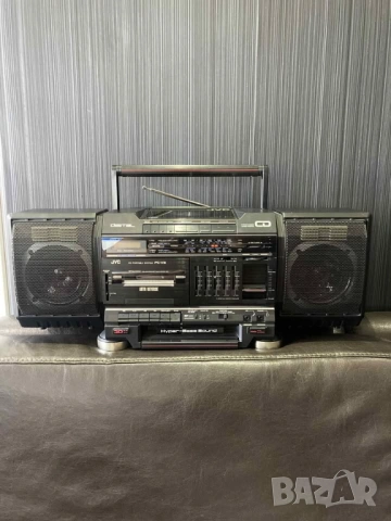 JVC-PCV2 Vintage 1988 Boom Box, снимка 2 - Радиокасетофони, транзистори - 53244286