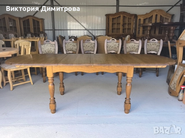 Разтегателна трапезна маса МАСИВ 