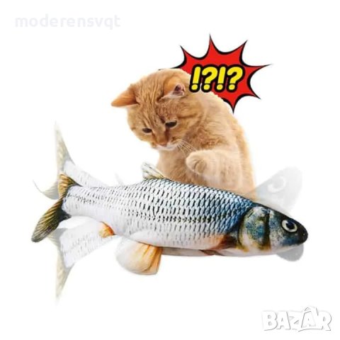 Мърдаща се играчка рибка за котка, снимка 7 - Други - 42464443