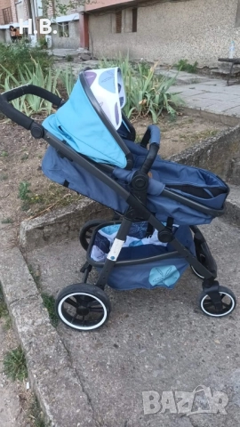 Бебешка комбинирана количка Chipolino, снимка 2 - Детски колички - 51506866