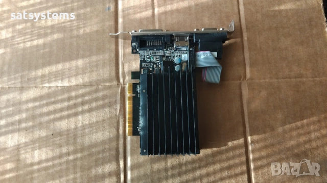 Видео карта NVidia GeForce Palit GT710 HDMI 2048MB GDDR3 64bit PCI-E, снимка 6 - Видеокарти - 54017688