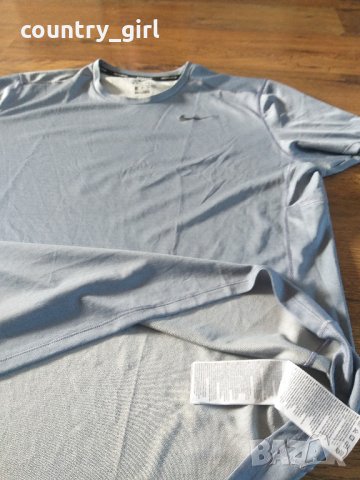 Nike Running Miler Tech T-Shirt - страхотна мъжка тениска-КАТО НОВА , снимка 7 - Тениски - 30200457