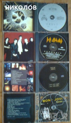 ДИСКОВЕ  DEF LEPPARD / BON JOVI, снимка 2 - CD дискове - 42283222