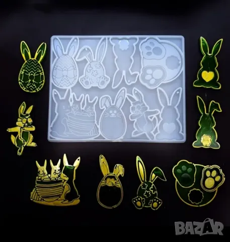 Молд Великден , снимка 4 - Форми - 48472190