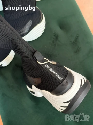 Дизайнерски дамски обувки Emporio Armani тип чорап  299.99 лв., снимка 3 - Други - 51354992
