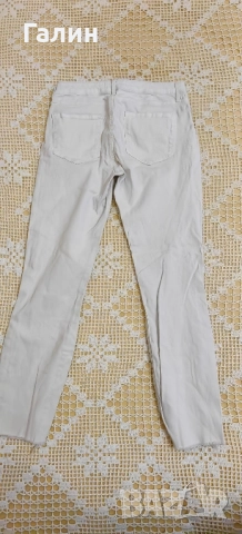 Бяло дънки ZARA за момиче