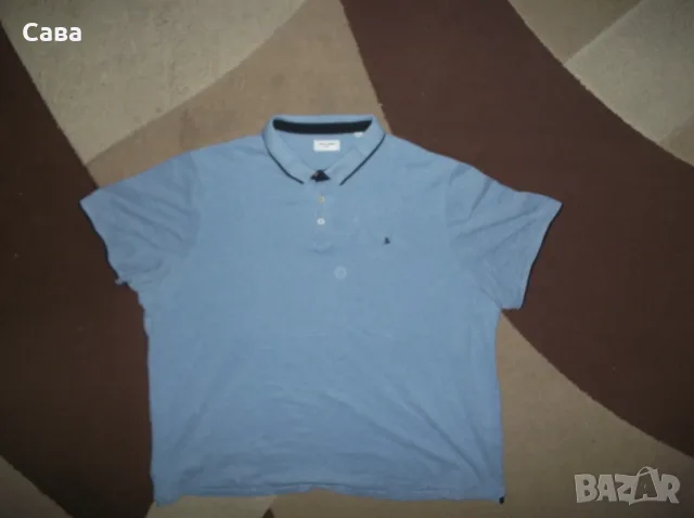 Тениски JACK&JONES, JAN V., JP 1880   мъжки,5-6-7ХЛ, снимка 3 - Тениски - 55944249