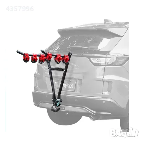 Багажник за три велосипеда, За теглич на кола , снимка 3 - Аксесоари за велосипеди - 49468630