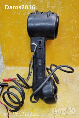 Стара активна аналогова слушалка Elmeg , снимка 10 - Антикварни и старинни предмети - 35372905