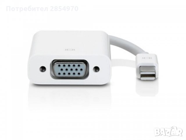 Apple Mini DisplayPort to VGA Adapter, снимка 2 - Аксесоари за Apple - 35530063