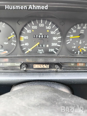 Мерцедес 190Е 2.0 Бензин/газ, снимка 9 - Автомобили и джипове - 54086895