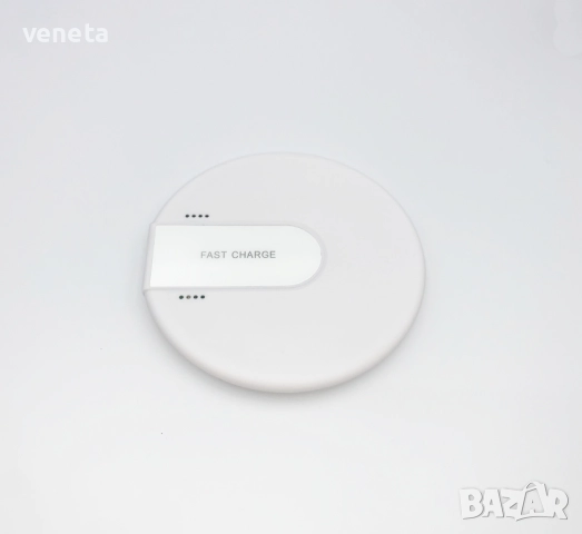 Ултратънко безжично зарядно устройство Qi, съвместимо с всички смартфони и AirPods 2  