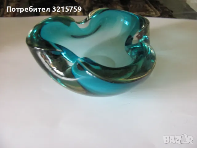 Кристален пепелник Мурано