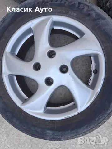 Джанти Peugeot 15цола, снимка 6 - Гуми и джанти - 55585875