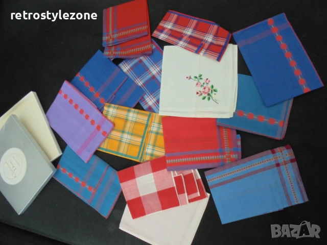 № 8583 Комплект от 14 броя стари кърпички , снимка 2 - Други ценни предмети - 54346406