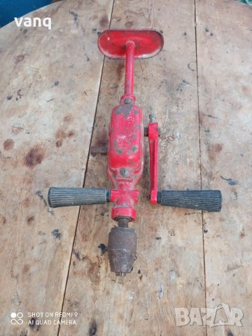 Ретро ръчна дрелка, снимка 1
