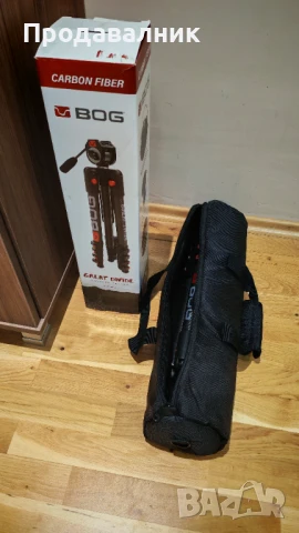 Трипод BOG Great Divide 56-152cm, снимка 3 - Екипировка - 51361399
