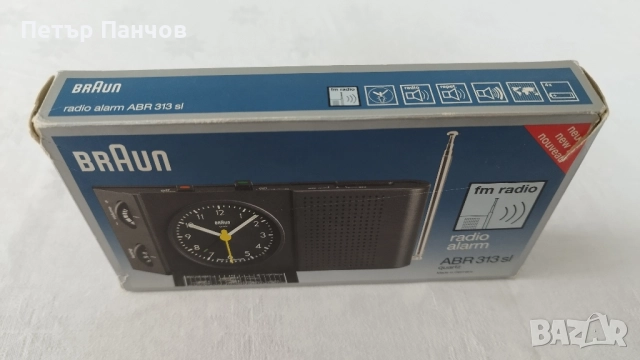 Braun Abr-313sl radio alarm / Радио будилник / часовник , снимка 11 - Радиокасетофони, транзистори - 52087183