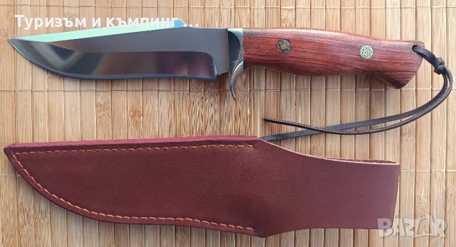 Ловен нож /ръчна изработка - стомана 440С /, снимка 2 - Ножове - 44438017