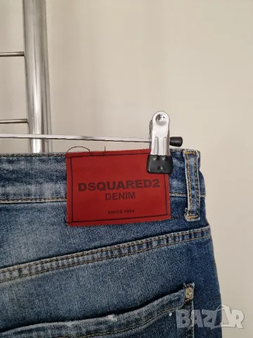 Страхотни мъжки дънки DSQUARED2 размер 52 / L , слим фит , снимка 6 - Дънки - 56118482