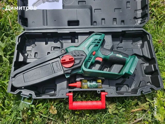 Акумулаторна резачка Parkside PAGHS 20 Li A1.Чисто нова , снимка 3 - Градинска техника - 49880786