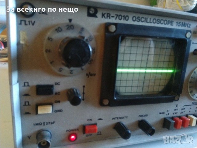 Радиотехника, Осцилоскоп КР 7010 - 15 MHz ( RADIOTECHNIKA OSCILLOSCOPE KR 7010 - 15 MHz)  , снимка 2 - Друга електроника - 29988541