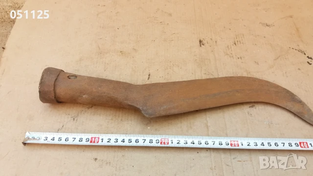 отличен кован възрожденски косер, секира сатър , снимка 9 - Антикварни и старинни предмети - 50588750