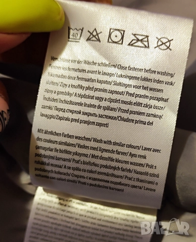 🧥 Дамско есен/ранна зима леко светлосиньо шушляково яке| 2XL–3XL, снимка 9 - Якета - 52472361