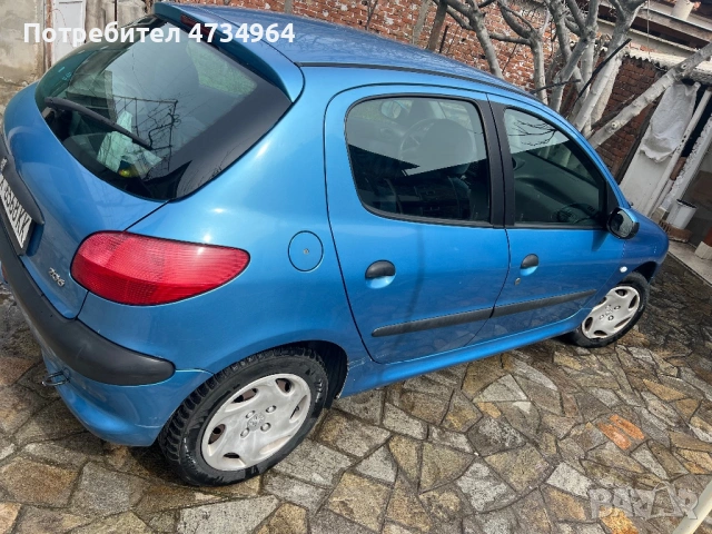Продавам Пежо 206, снимка 4 - Автомобили и джипове - 54211174